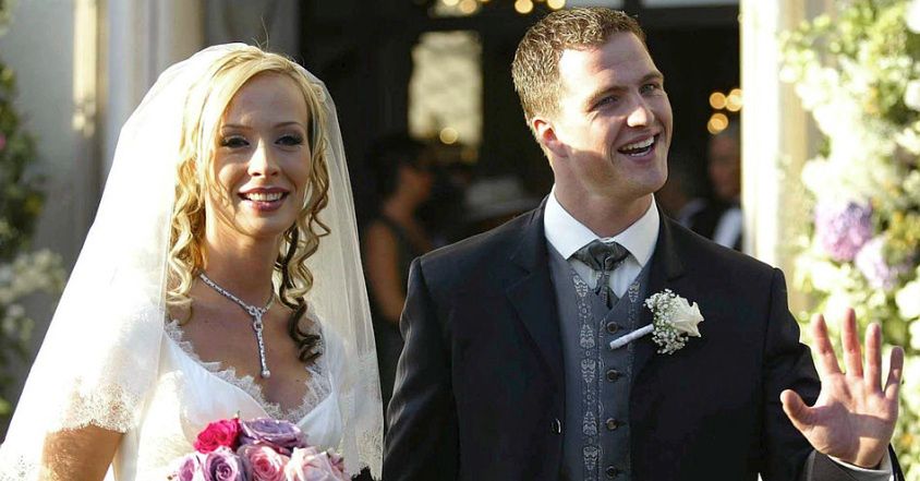 Cora and Ralf Schumacher were married for many years.