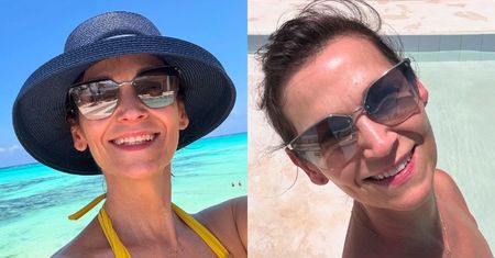 57-letnia Olga Bończyk nadaje z Zanzibaru i prezentuje się W BIKINI