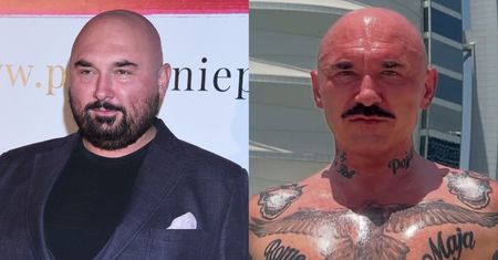 Patryk Vega pręży nagą, wytatuowaną klatę po schudnięciu kilkudziesięciu kilogramów