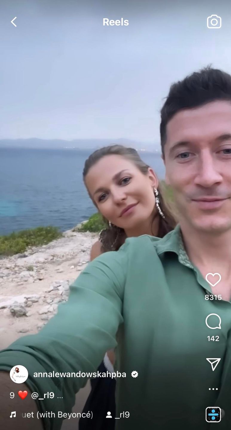 Anna i Robert Lewandowscy