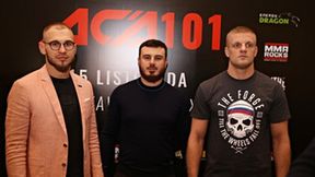 Spotkanie medialne przed galą ACA 101 w Warszawie (galeria)