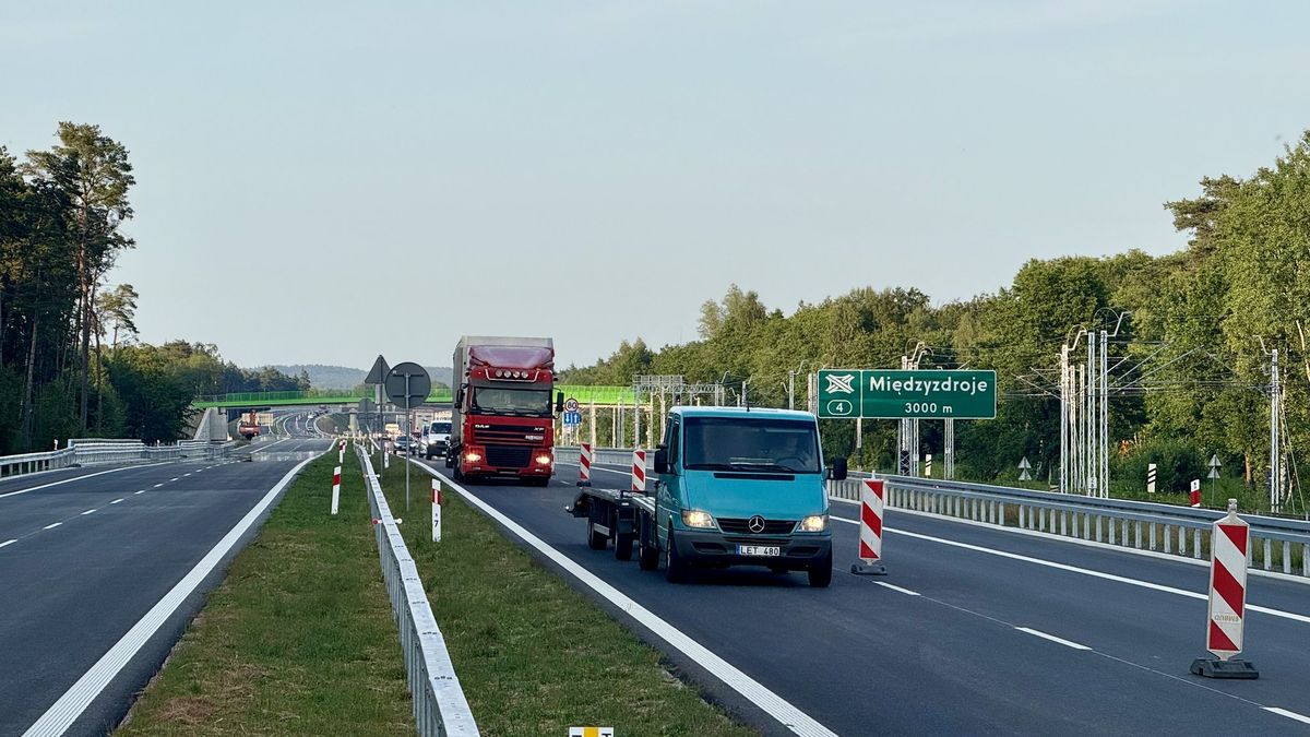 Nowa trasa nad morze otwarta