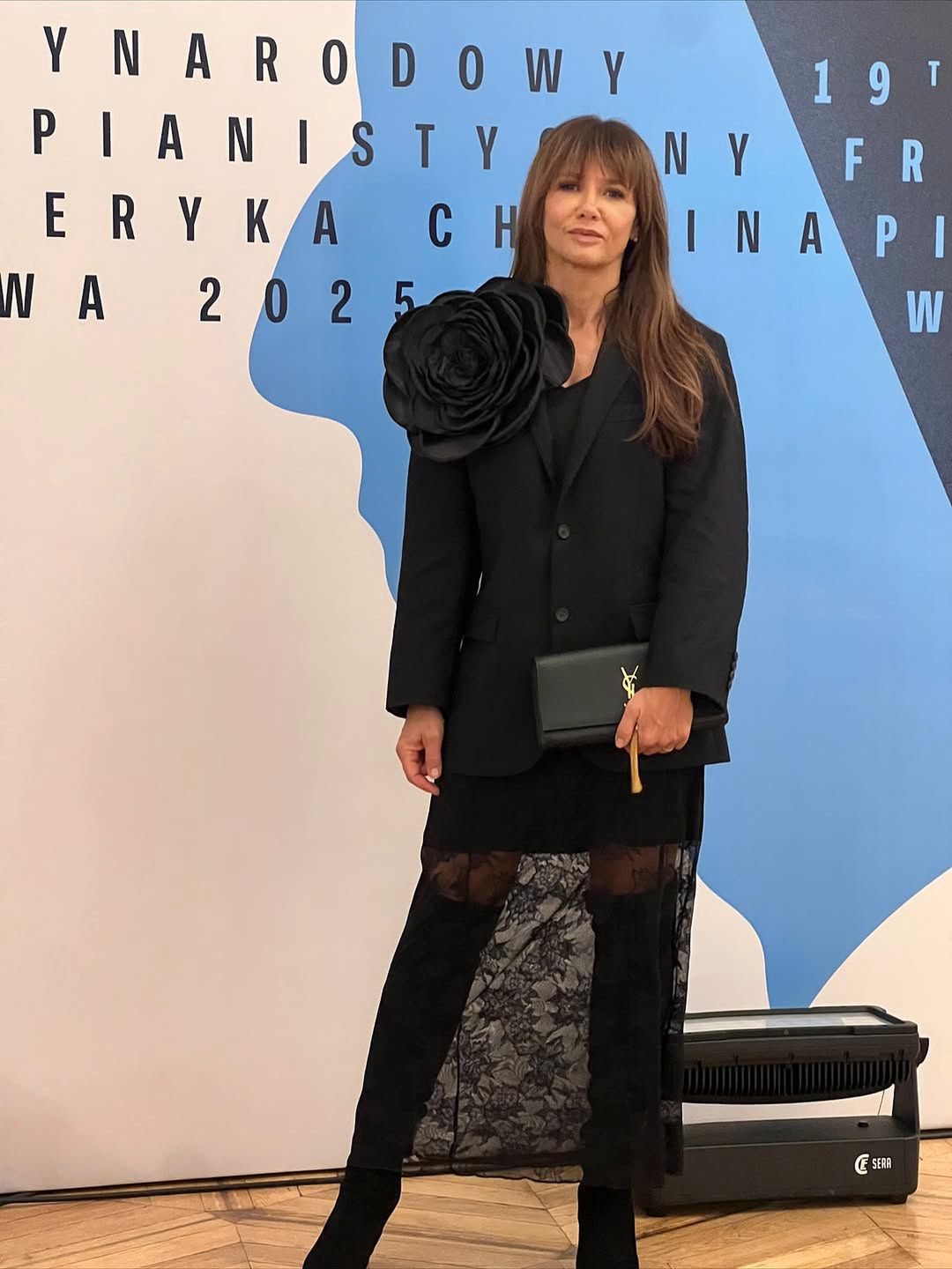 Kinga Rusin podczas finału Konkursu Chopinowskiego