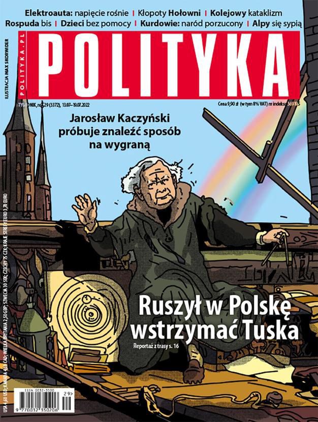 Okładka tygodnika "Polityka"