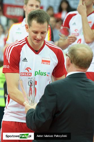 Bartosz Kurek jest jednym z liderów reprezentacji Polski