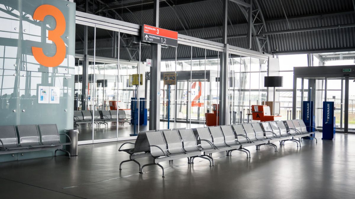 Niecodzienna sytuacja na lotnisku we Wrocławiu;zdj. ilustracyjne