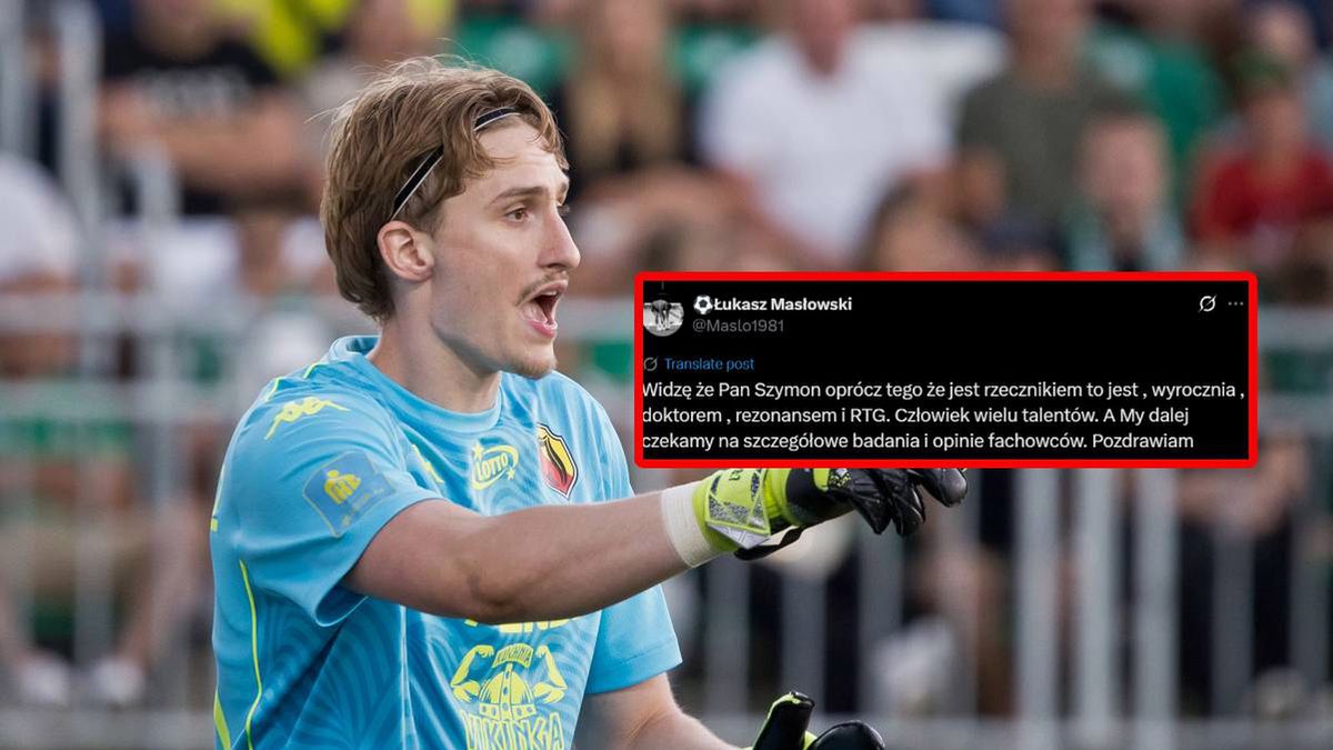 WP SportoweFakty / Tomasz Fijałkowski/x.com/Łukasz Masłowski / Sławomir Abramowicz i wpis Łukasza Masłowskiego