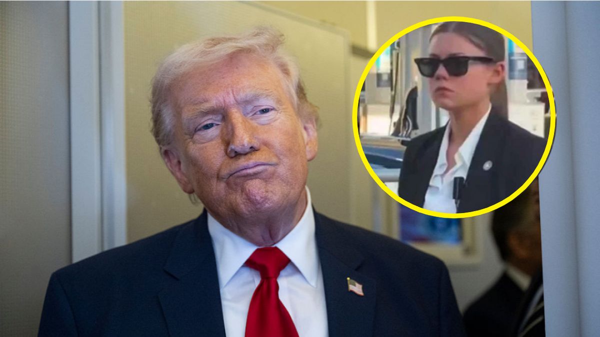 Młodzieńczy wygląd agentki przykuł uwagę internautów