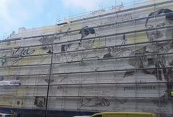 Nielegalna reklama czy wysmakowana grafika? Na Pradze powstaje ogromny mural