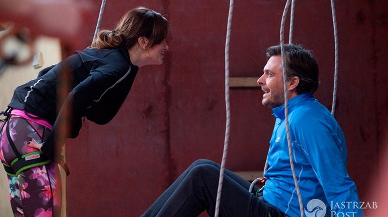 Pierwsza randka Zuzy (Anita Sokołowska) i Janka (Marek Bukowski) w 77 odcinku "Przyjaciółek"