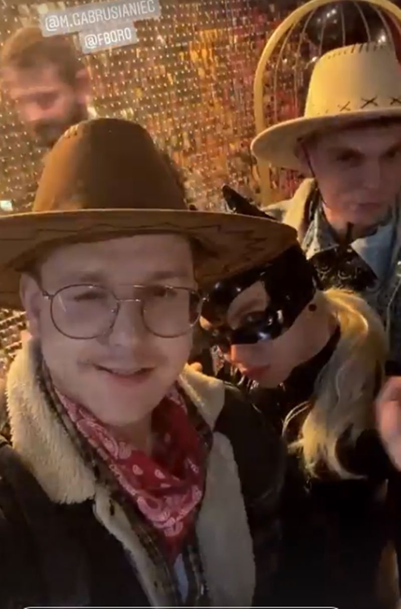 Goście - impreza z okazji 1. rocznicy ślubu Joanny Przetakiewicz i Rinke Rooyensa