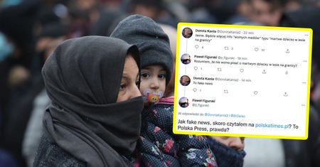 Śmierć dziecka w lesie. Portal Doroty Kani publikuje fake newsy? Jest reakcja