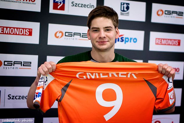 Gmerek będzie grał w Gaz-System Pogoni z nr 9