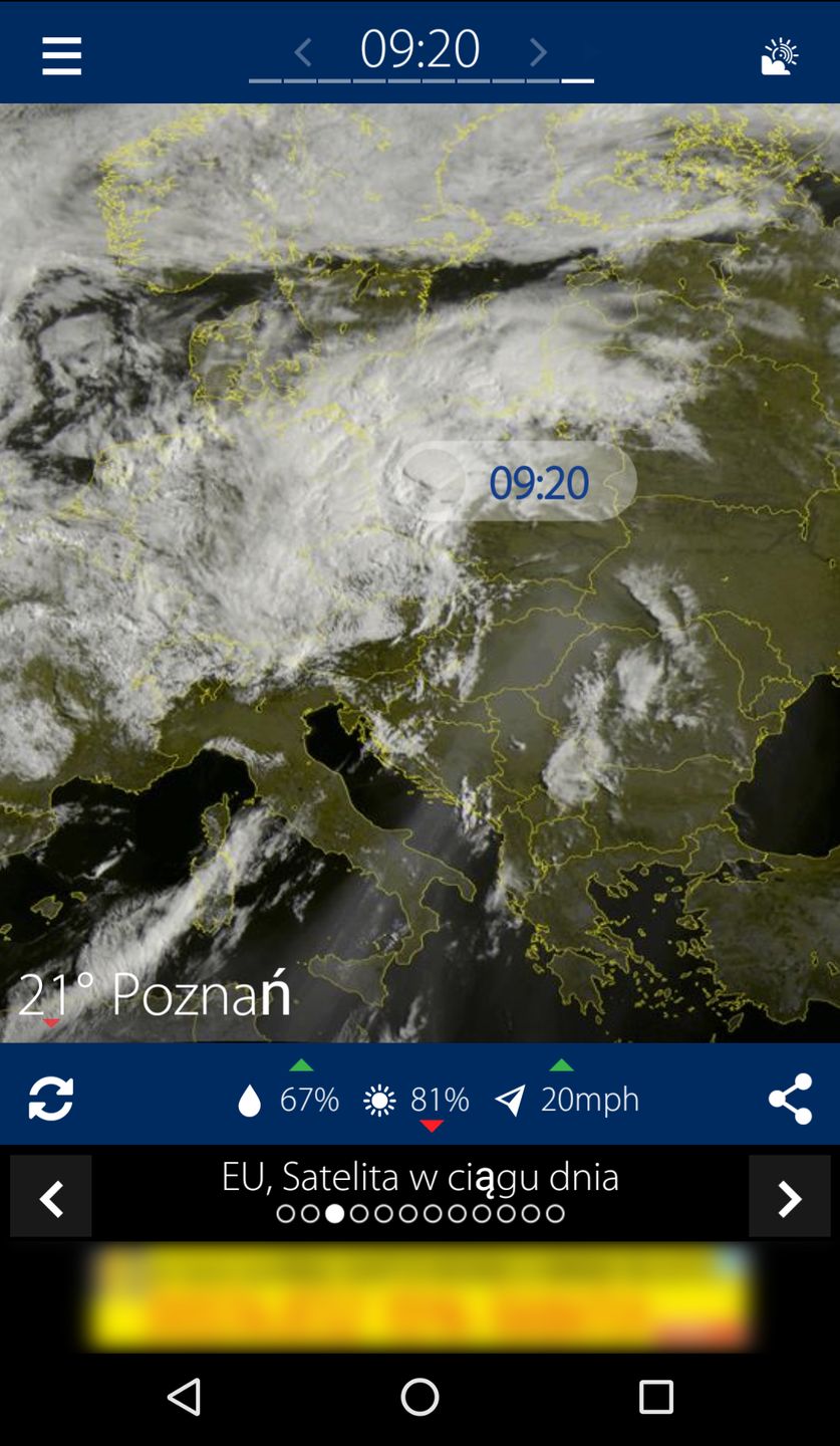 Gdzie jest burza? Przegląd stron i aplikacji nie tylko dla fotografa 19