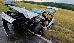 Śmiertelny wypadek pod Krakowem. To była ogromna siła