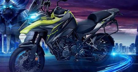 Benelli TRK 502 na 2021 r. pokazane jako chiński QJ Motor SRT 500