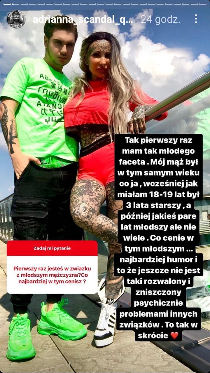 Adrianna Eisenbach z "Królowych Życia" z partnerem Dawidem