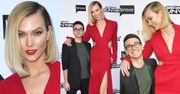 Karlie Kloss góruje nad kolegą na promocji wspólnego programu