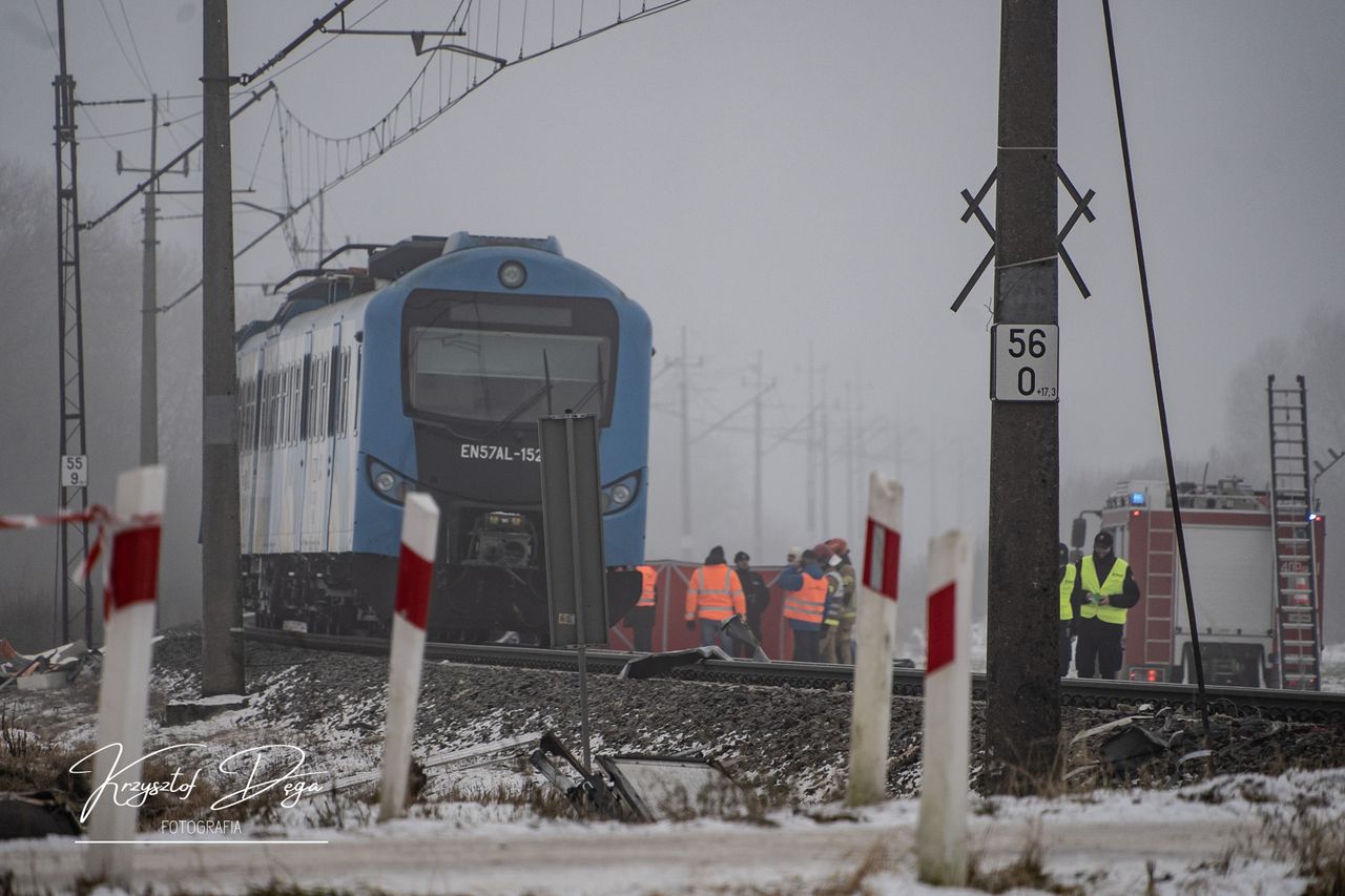 Śmiertelny wypadek na torach w Budzyniu. Nie żyje 1 osoba