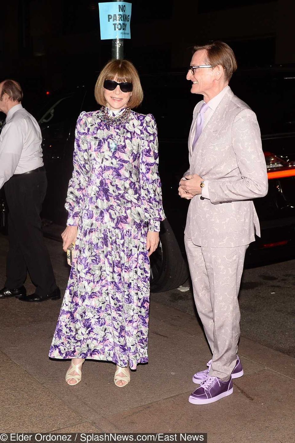 Anna Wintour na ślubie Marca Jacobsa