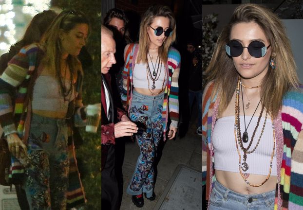  Paris Jackson w hipisowskiej stylizacji zmierza na urodziny matki Paris Hilton