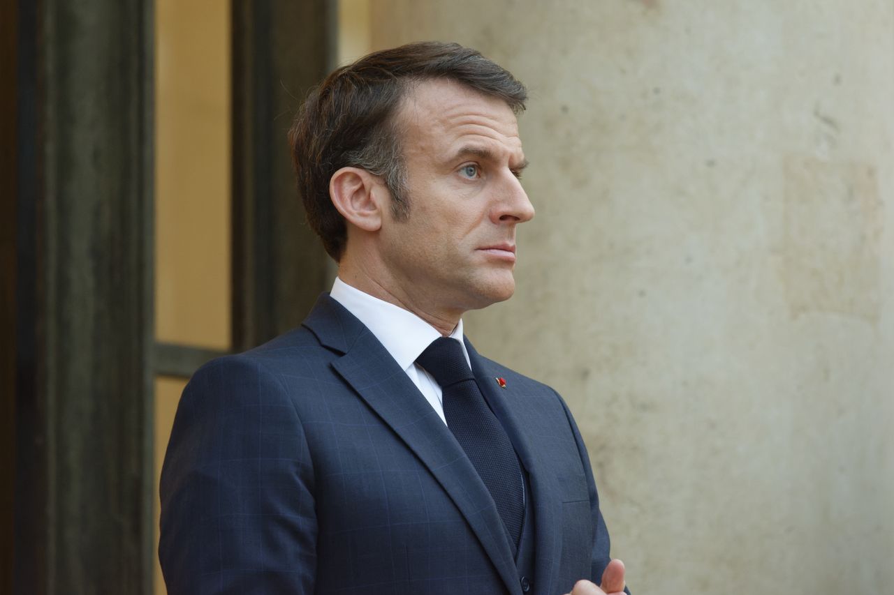 President of France Emmanuel Macron