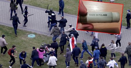 "Strzelali pociskami z Polski". Wstrząsające zdjęcia z Białorusi