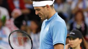 Juan Martin del Potro: Cierpiałem, gdy nie mogłem grać