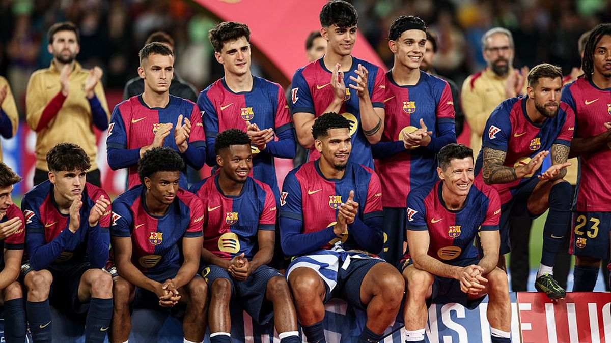 Getty Images / Gongora/NurPhoto / Na zdjęciu: piłkarze FC Barcelony