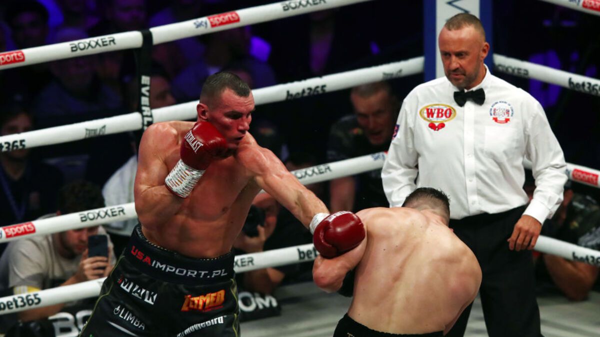Getty Images / Joe Portlock / walka Mateusz Masternak - Chris Billam-Smith