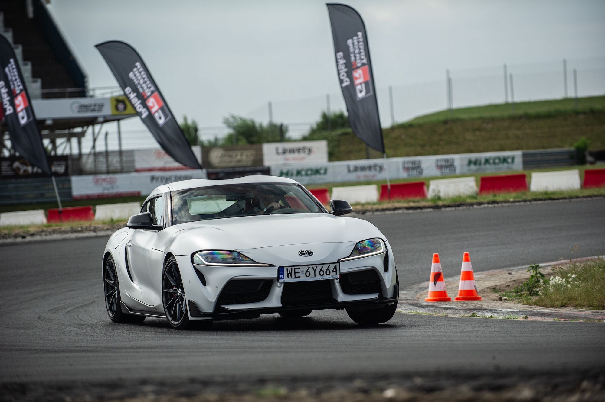Toyoty GR na torze Słomczyn