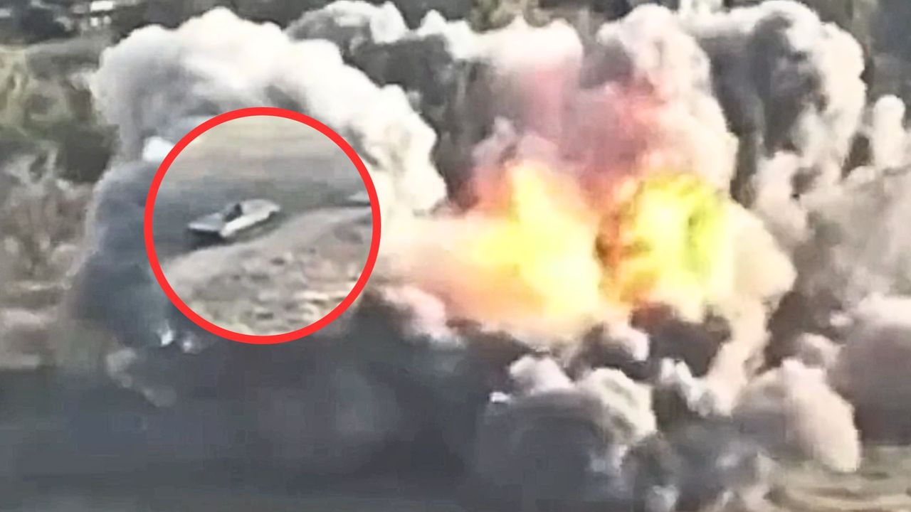Spektakularny atak pod Bachmutem. Rosyjskie BMP rozerwane na kawałki