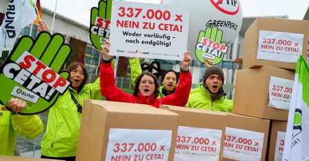 Obywatelskie wnioski o zablokowanie CETA zostały odrzucone