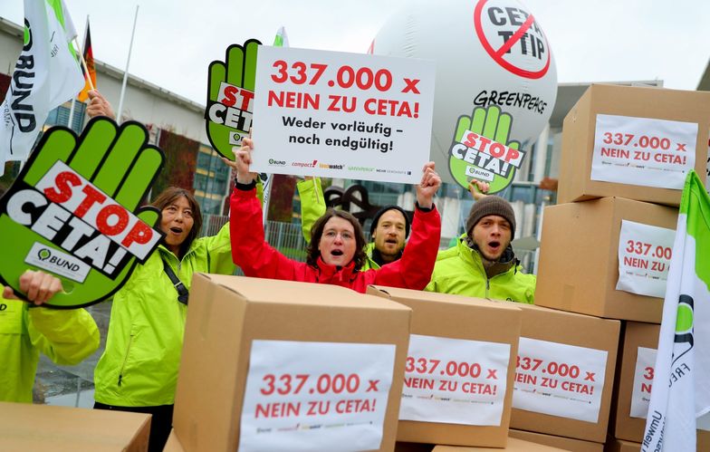Obywatelskie wnioski o zablokowanie CETA zostały odrzucone