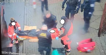 Dramat w Płocku. Mężczyzna wypadł z okna