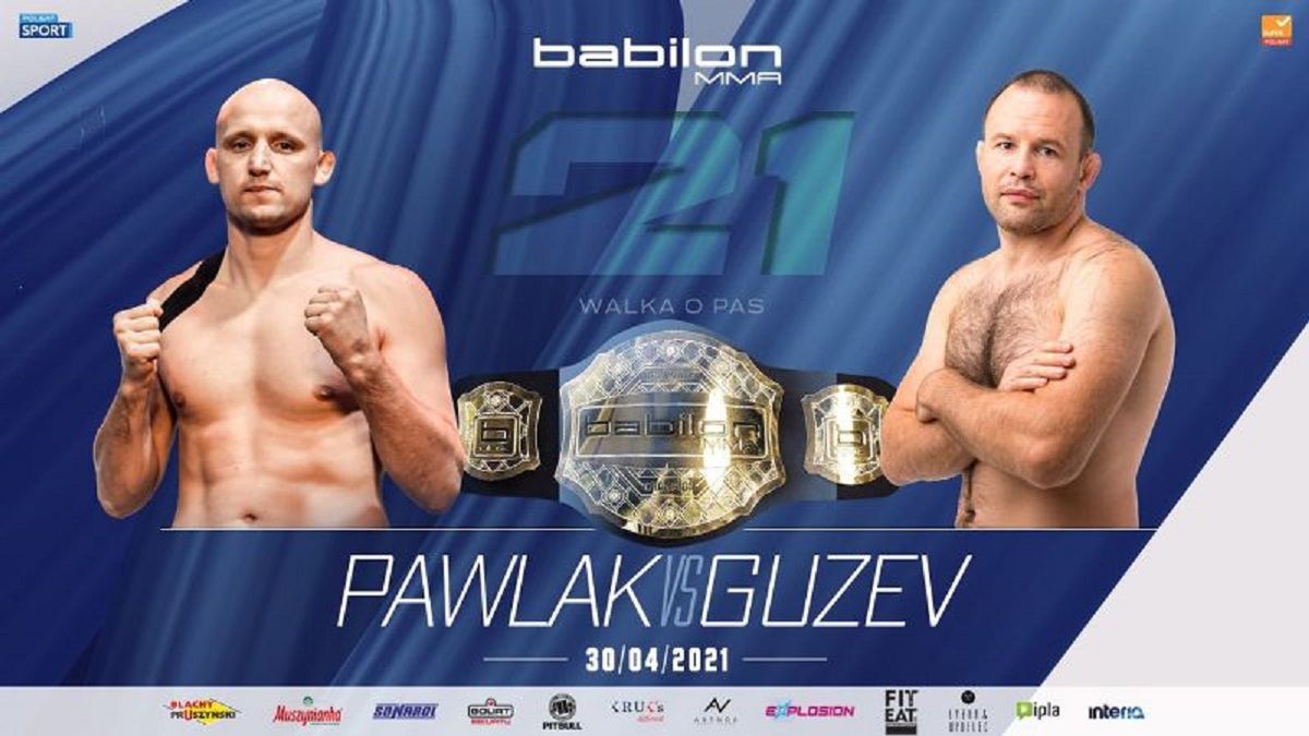 Paweł Pawlak na Babilon MMA 21 będzie po raz pierwszy bronił mistrzowskiego pasa
