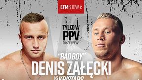 EFM SHOW 2. Denis Załęcki: Najmniejszy ring świata jest stworzony dla mnie!