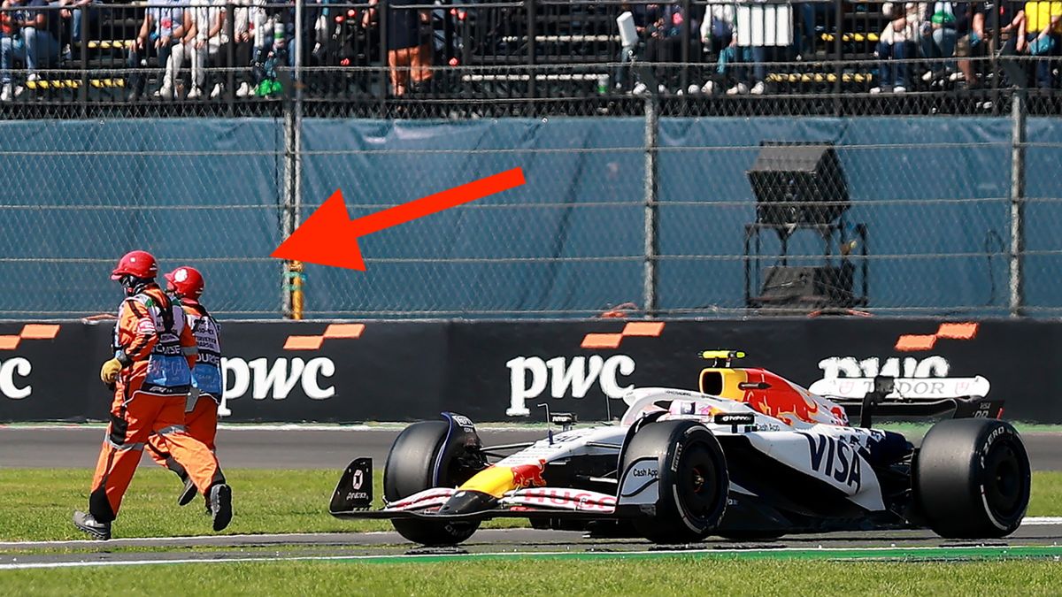 Getty Images / Hector Vivas / Na zdjęciu: Liam Lawson podczas GP Meksyku