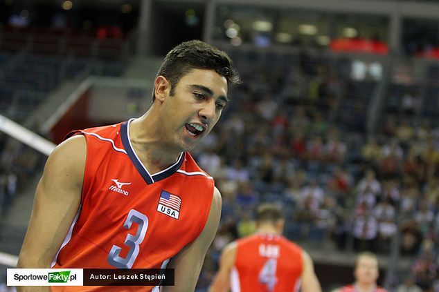 Ustawienie z Taylorem Sanderem na zagrywce jest najgroźniejszą rotacją w Pucharze Świata