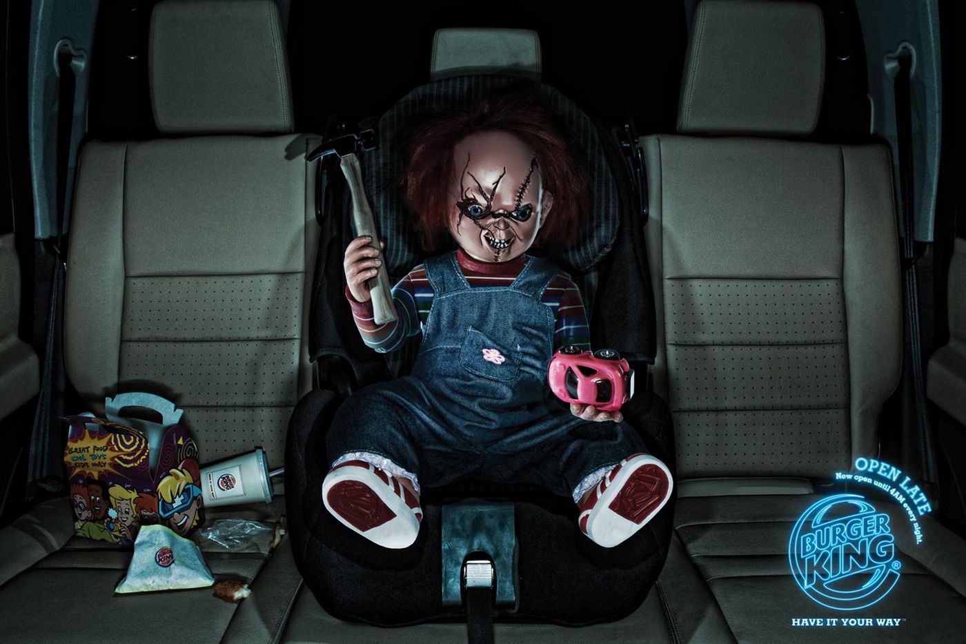 Burger King sięga po ikony horroru [foto] 2