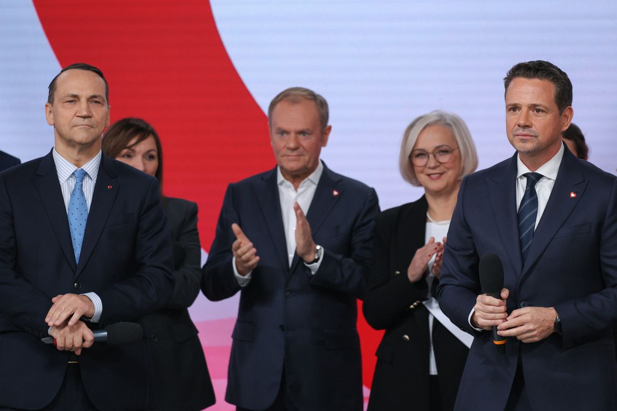 KO, prawybory, donald tusk, Rafał Trzaskowski, radosław sikorski, wybory prezydenckie Dla części jest czerwoną flagą. Tak Niemcy piszą o Trzaskowskim