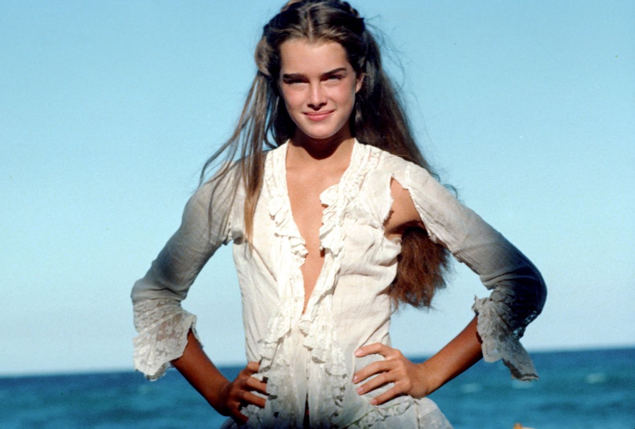 Brooke Shields w 1980 roku