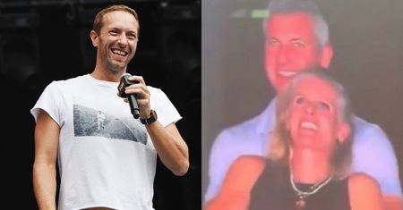 Chris Martin z Coldplay dowcipkuje ze skandalu na koncercie. "Jesteście PRAWDZIWĄ parą?"
