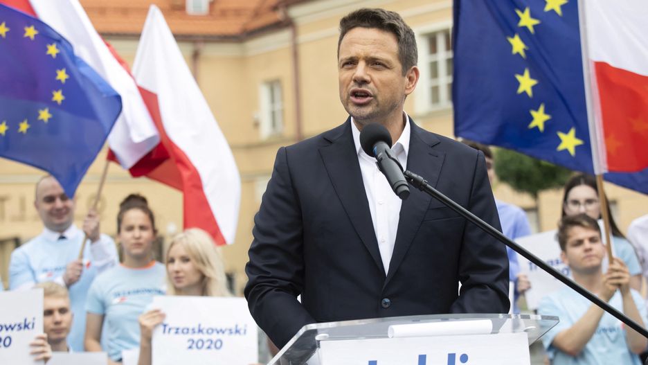 Rafał Trzaskowski w Lublinie po krótkiej przerwie w kampanii wywołanej kryzysem pogodowym w Warszawie
