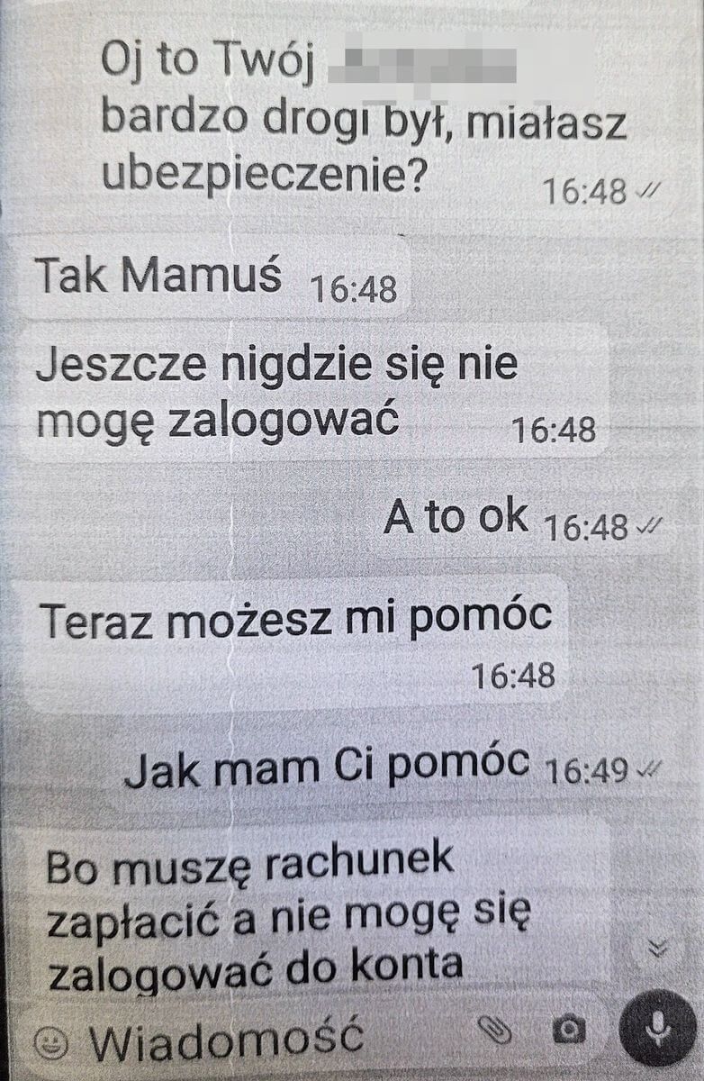 Treść rozmowy
