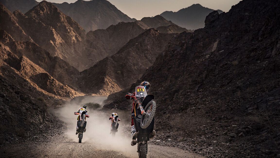 Materiały prasowe / Red Bull / Na zdjęciu: przygotowania do Rajdu Dakar