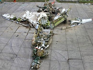 Polscy prokuratorzy rozpoczynają badanie wraku Tu-154M