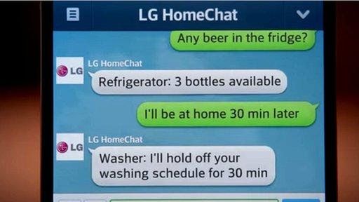SMS-y do lodówki. Nowa usługa LG