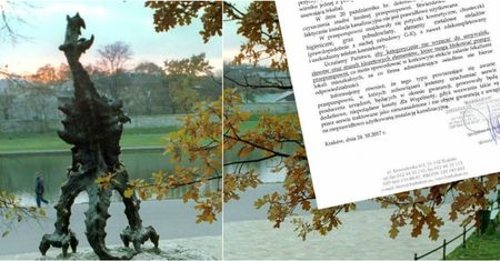 Nietypowy apel do Krakowian. "Uczulamy, by nie spuszczać gruzu i telefonów komórkowych"