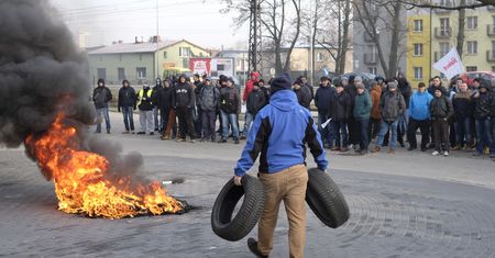 Restrukturyzacja górnictwa. Coraz ostrzejsze protesty związkowców